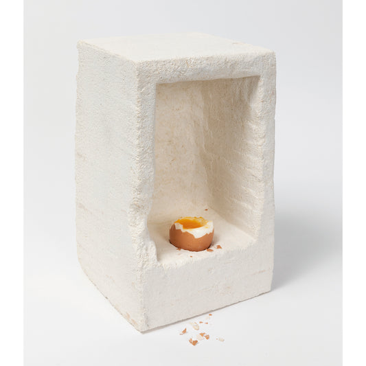 Limestone Cupboard for a Boiled Egg (on A Three Legged Table)