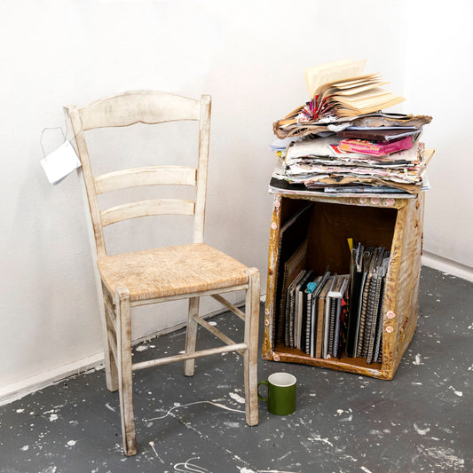 Chair & shelf